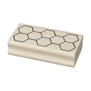 Carimbo De Borracha Honeycomb