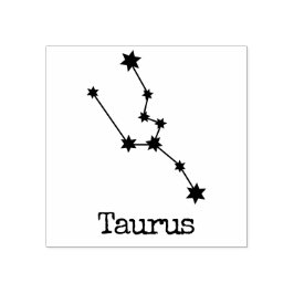 Carimbo De Borracha Horóscopo Celestial Touro