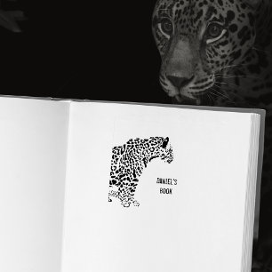 Carimbo De Borracha Ilustração Mighty Jaguar