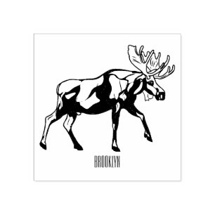 Carimbo De Borracha Imagem de desenho animado