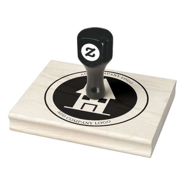 Carimbo De Borracha Introdução ao Marketing Imobiliário Preto e Dourad (Carimbo)