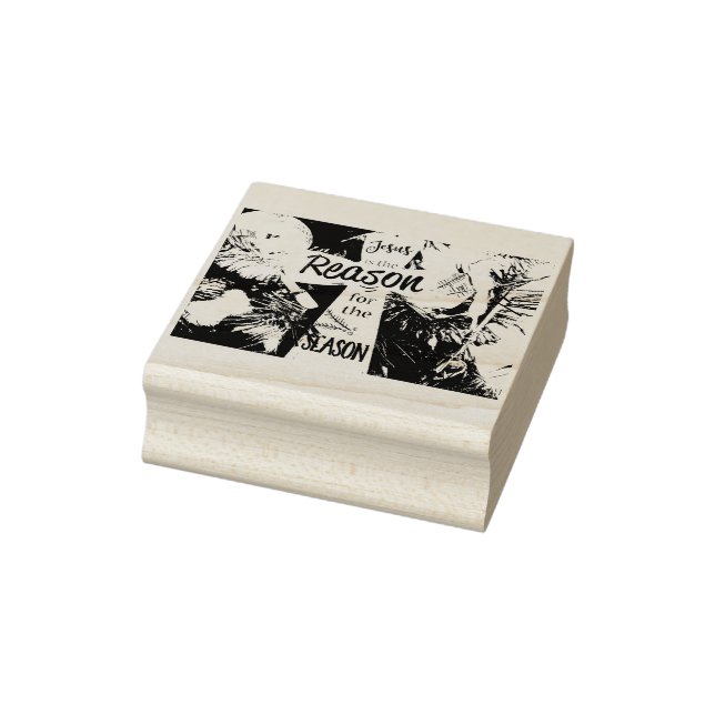 Carimbo De Borracha Jesus é a razão (Carimbo)