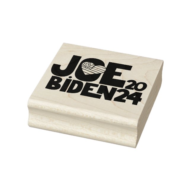 Carimbo De Borracha Joe Biden 2024 (Carimbo)