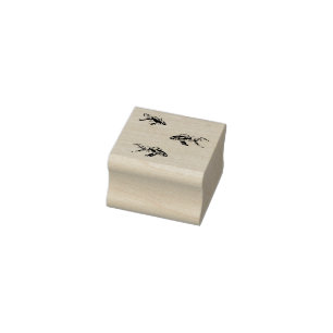 Carimbo De Borracha Kingyo Goldfish Red and Yellow