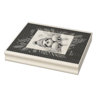 Carimbo De Borracha Lama num Sled