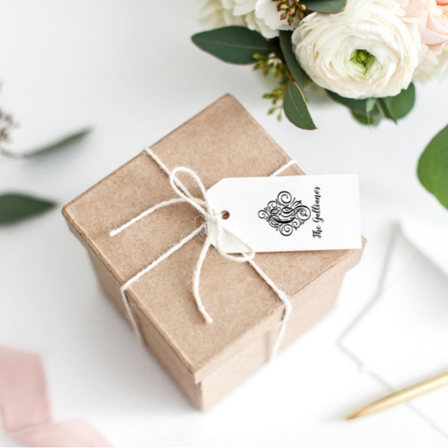 Carimbo De Borracha Letra G Nome Inicial do Monograma de Farinha Elega (Criador carregado)