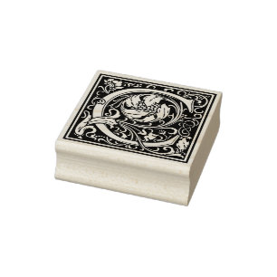 Carimbo De Borracha Letra William Morris C