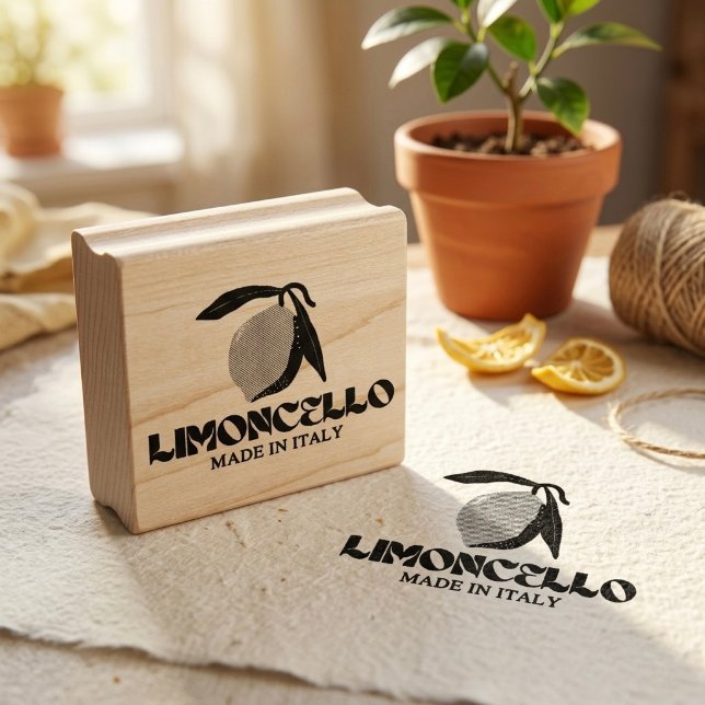Carimbo De Borracha Limoncello (Criador carregado)