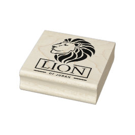 Carimbo De Borracha Lion of Judah - Jah Rastafari Stamp Roots selo