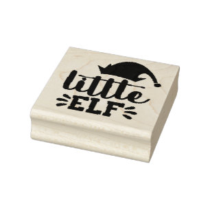 Carimbo De Borracha Little Elf