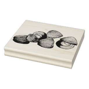 Carimbo De Borracha Littleneck Clams Clambake Clam