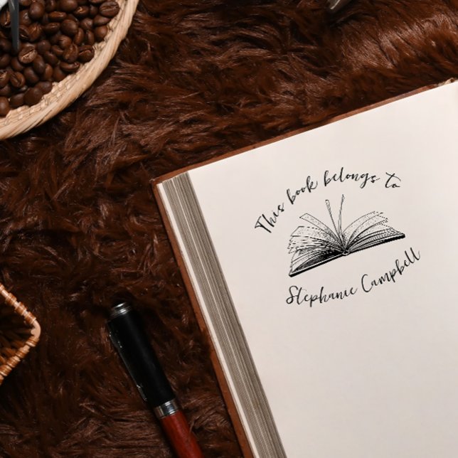 Carimbo De Borracha Livro Biblioteca de Nomes Personalizados de Script (Criador carregado)