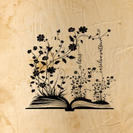 Carimbo De Borracha Livro Bloom Ex libris