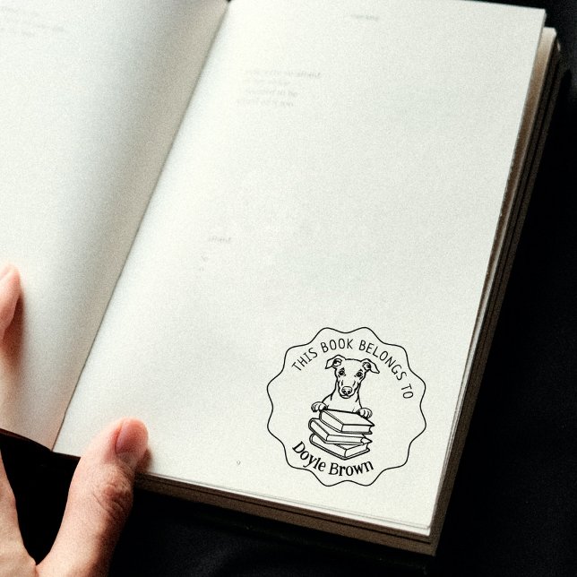 Carimbo De Borracha Livro de Cachorros de Branca (Criador carregado)