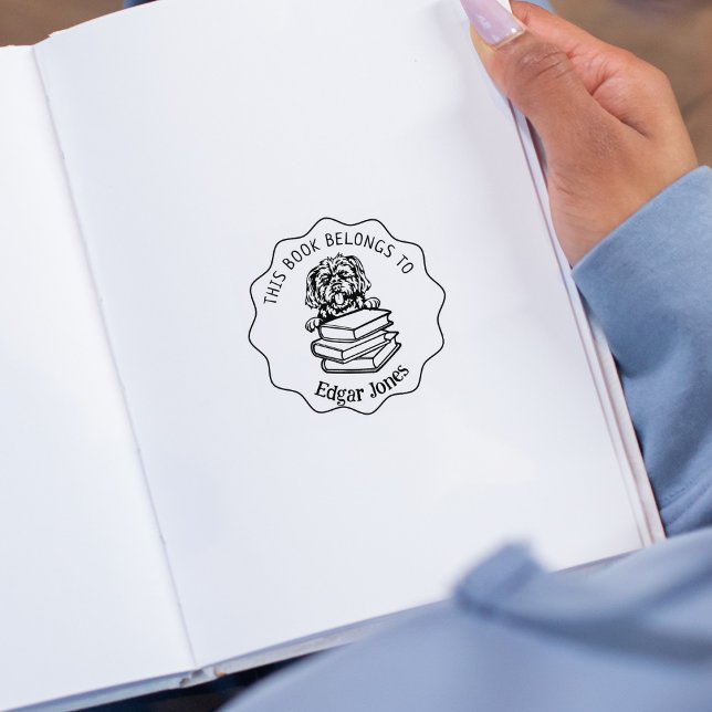 Carimbo De Borracha Livro de Cachorros de Cute Morkie (Criador carregado)