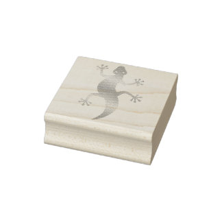 Carimbo De Borracha Lizard do Sudoeste