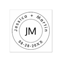 Logotipo Casado Monograma Com Nomes E Data Do Casa