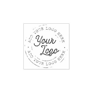Carimbo De Borracha Logotipo comercial personalizado