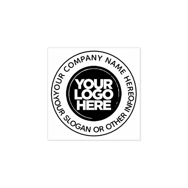 Carimbo De Borracha Logotipo comercial personalizado (Impressão)