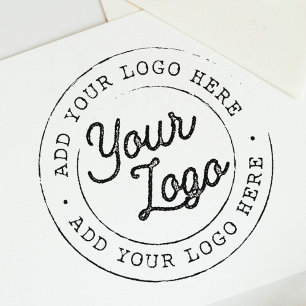 Carimbo De Borracha Logotipo comercial personalizado