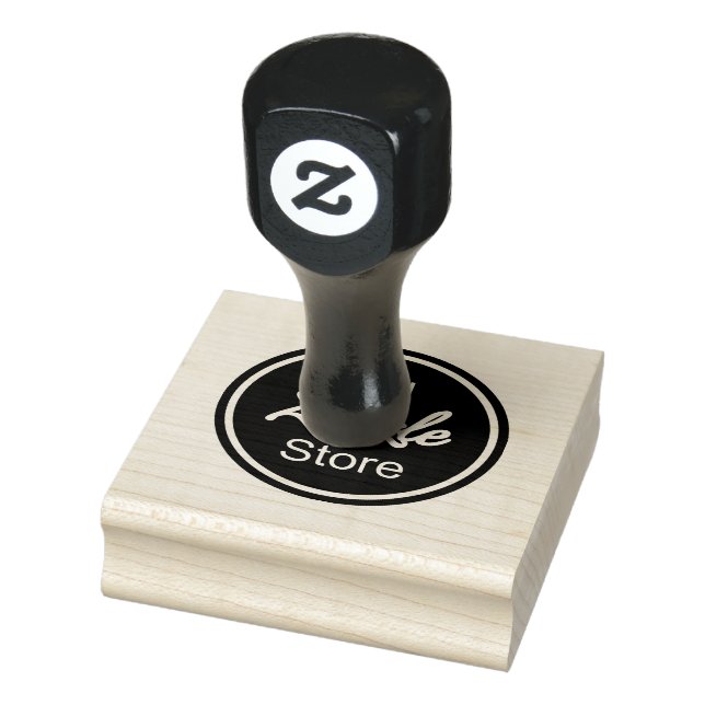Carimbo De Borracha Logotipo comercial personalizado 2,5" x 2,5" Carim (Carimbo)