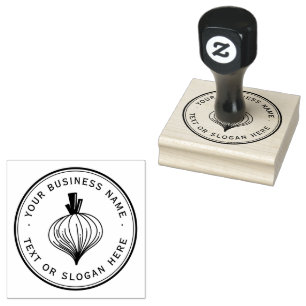 Carimbo De Borracha Logotipo comercial personalizado ceion Grande