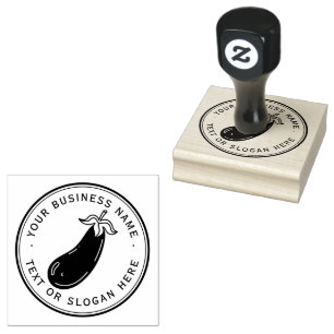Carimbo De Borracha Logotipo Comercial Personalizado de Getelin Grande