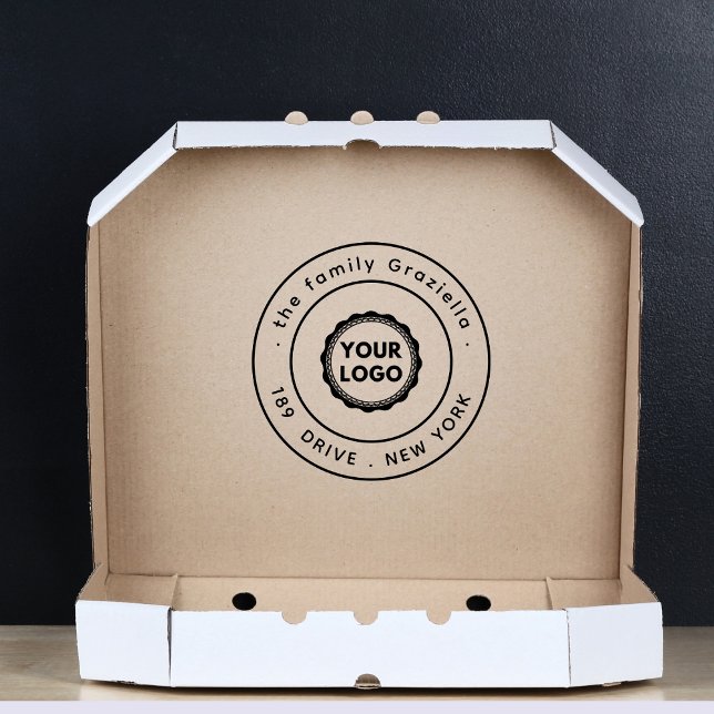 Carimbo De Borracha Logotipo comercial personalizado grande (Criador carregado)