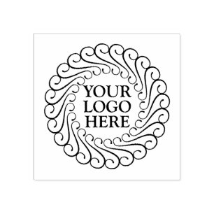 Carimbo De Borracha Logotipo de Costume Utilização Seu Próprio Empr