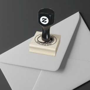 Carimbo De Borracha Logotipo de Marca personalizado