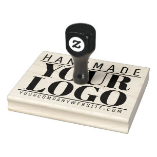 Carimbo De Borracha LOGOTIPO DE NEGÓCIOS personalizado seu logotipo si