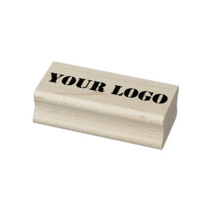 Carimbo De Borracha Logotipo personalizado da empresa Seu selo de borr