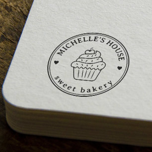 Carimbo De Borracha Logotipo personalizado grande personalizado