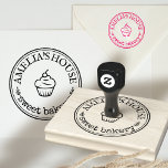 Carimbo De Borracha Logotipo personalizado grande personalizado<br><div class="desc">Personalize facilmente este logotipo personalizado de grande logotipo personalizado com carimbo personalizado com o logotipo de sua própria empresa. Basta adicionar seu próprio logo, imagem e texto. Perfeito para qualquer tipo de pequenas empresas, de demolição, de decorações ou de artigos de papelaria. Disponível com cores diferentes de tinta (não incluídas)...</div>