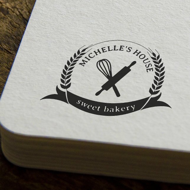 Carimbo De Borracha Logotipo personalizado grande personalizado (Criador carregado)