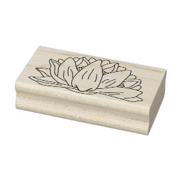 Carimbo De Borracha Lótus, Água Lily, Floral, Ilustração De Arte Flor