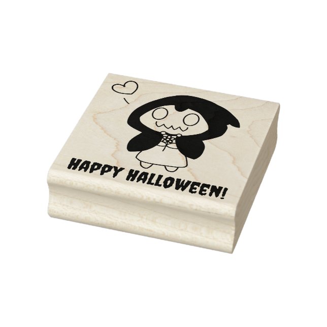 Carimbo De Borracha Love Ghost happy Halloween  (Carimbo)