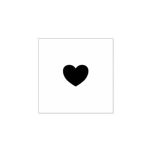 Carimbo De Borracha Love Heart Salon Coffee Stamp