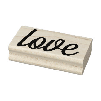 Carimbo De Borracha Love Retro Rubber Art Stamp