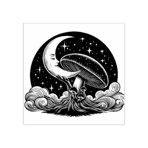 Carimbo De Borracha Lua e estrelas Caramelo de borracha