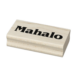 Carimbo De Borracha Mahalo7