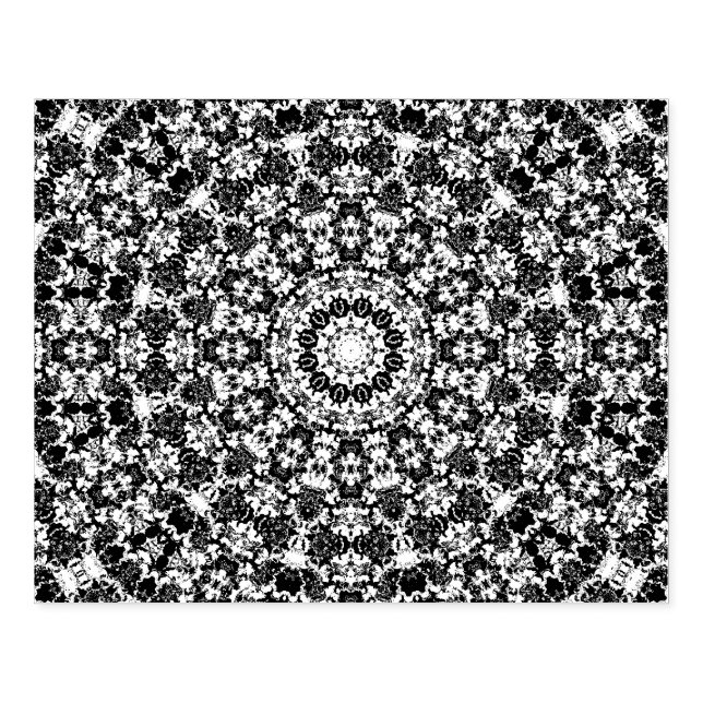 Carimbo De Borracha Mandala (Impressão)