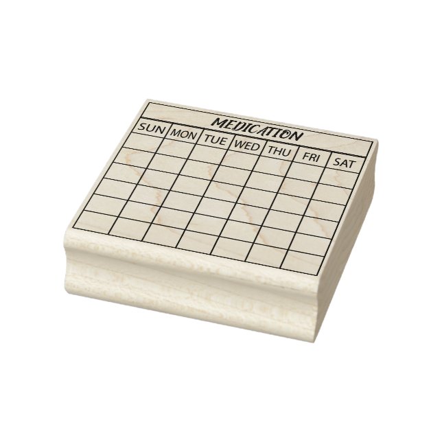 Carimbo De Borracha Medicamento de Diário de Bullet (Carimbo)