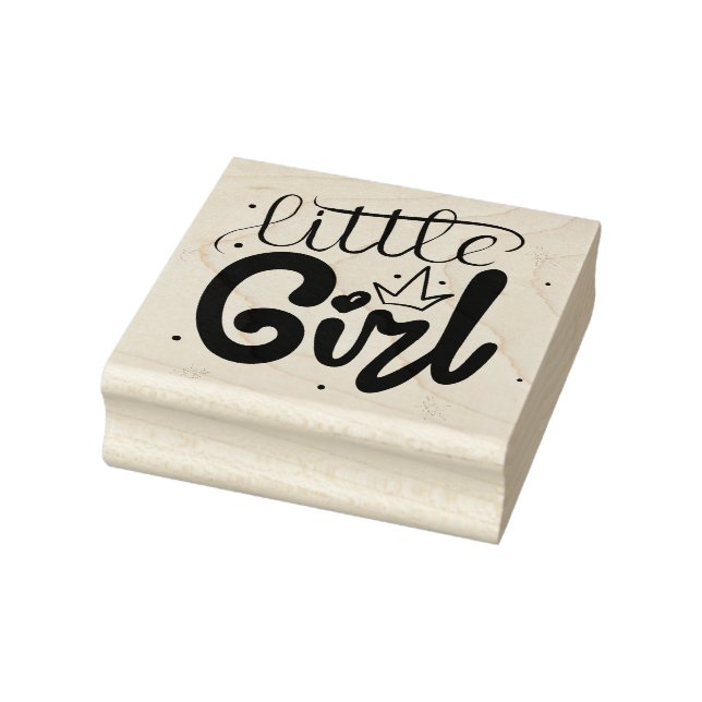 Carimbo de Borracha Menina (Carimbo)