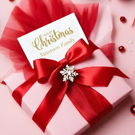 Carimbo De Borracha Merry Christmas Quote