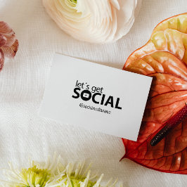 Carimbo De Borracha Mídia Social Moderna