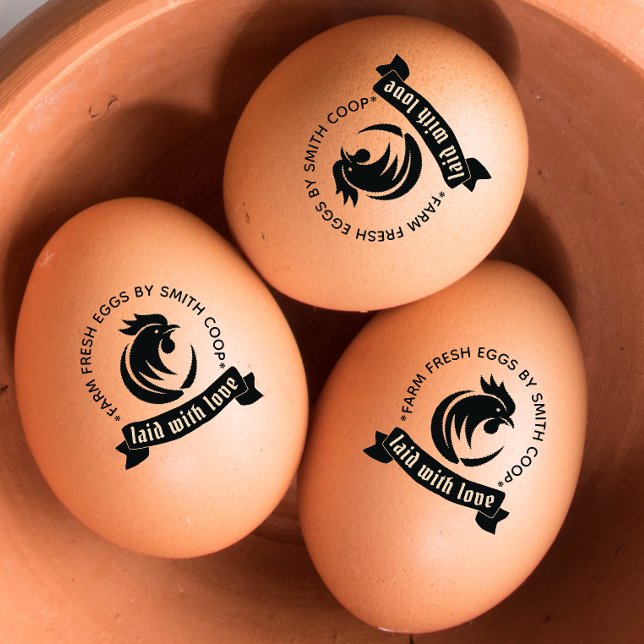 Carimbo De Borracha MiniCarimbo de Ovo de Galeria Personalizada (Criador carregado)