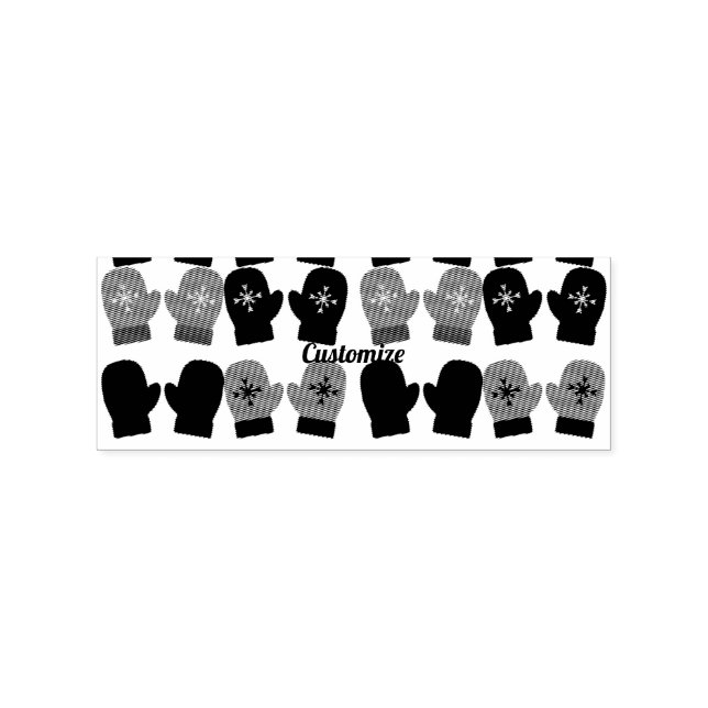 Carimbo De Borracha Mittens Thunder_Cove Múltiplos (Impressão)