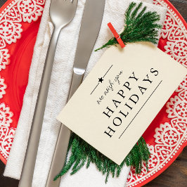 Carimbo De Borracha Moderno Desejamos Férias Felizes