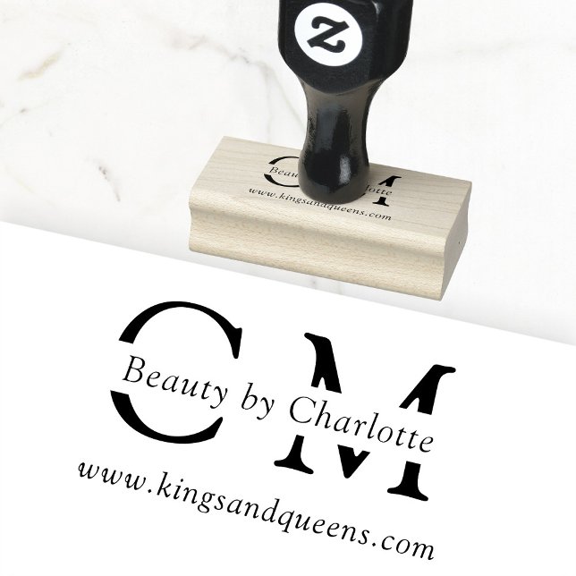 Carimbo De Borracha Moderno, simples, profissional (Criador carregado)